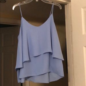Blue tiered tank!